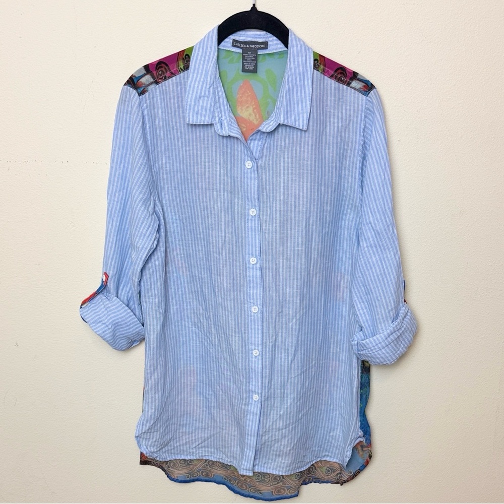 Chelsea & Theodore striped Multicolor Top